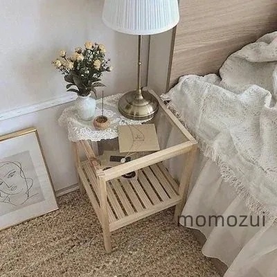 サイドテーブル韓国のサイドテーブル韓国の屋内木製ローテーブルガラステーブル