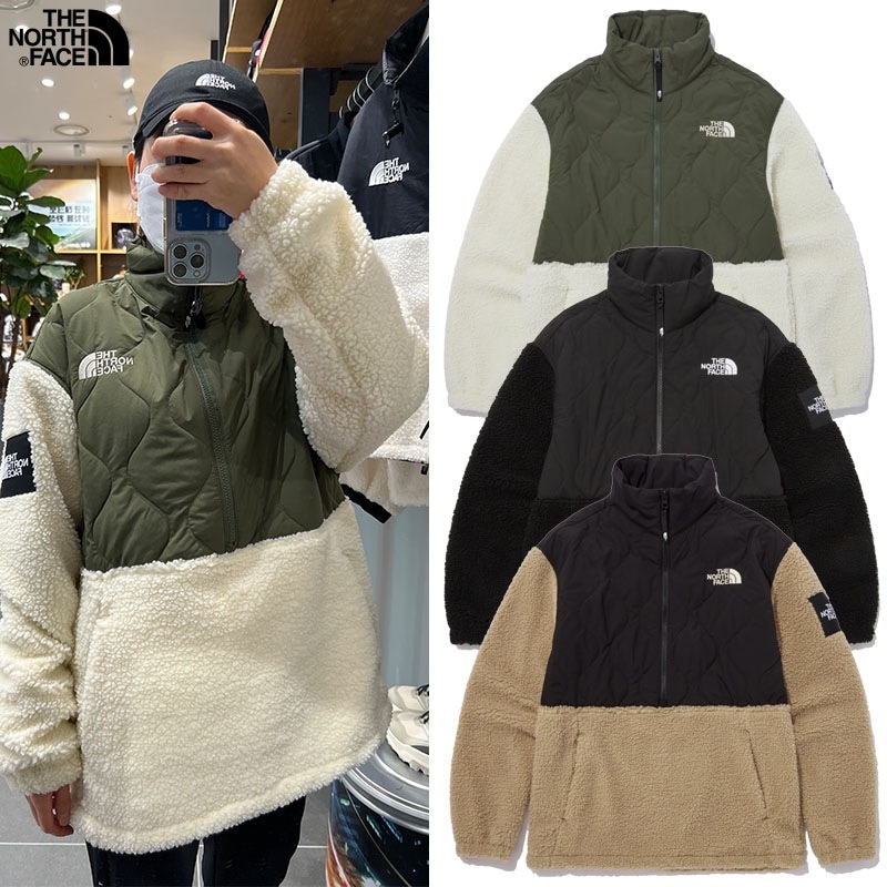 韓国正規品保証 関税負担なし NA4FN51J RANGER V FLEECE ANORAKデイリー 基本 着装 男子 女子 人気 韓国 ファッション 男女共用 アウトドア