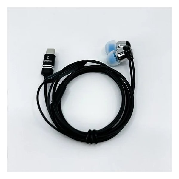 TYPE-Cイヤホン 碧 NEO カナル型/マイク・コントローラー付き/Real Black O2-SN-BKC