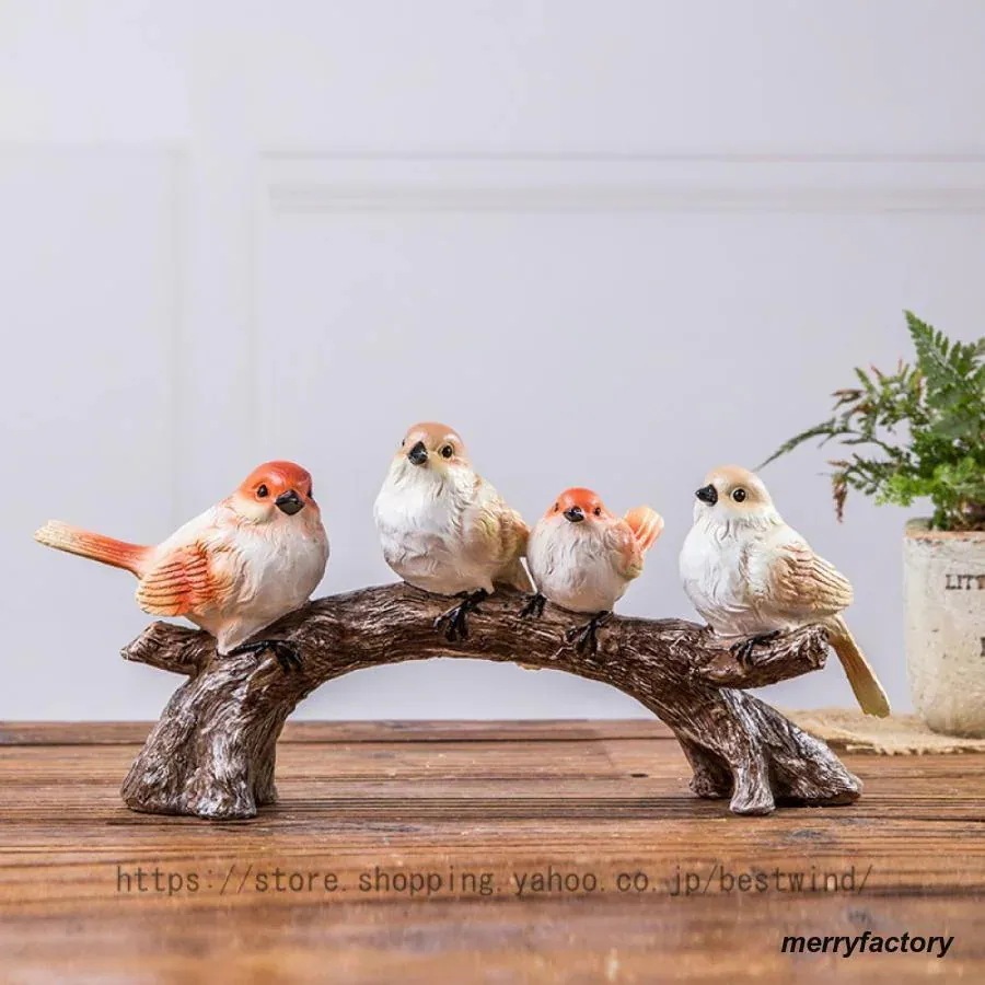 【自社生産】庭オブジェ ガーデニング雑貨 ガーデニング 置物 鳥 アンティーク ナチュラル 庭 動物 アニマル ガーデン 雑貨 おきもの リアル カラフル おしゃれ オブジェ