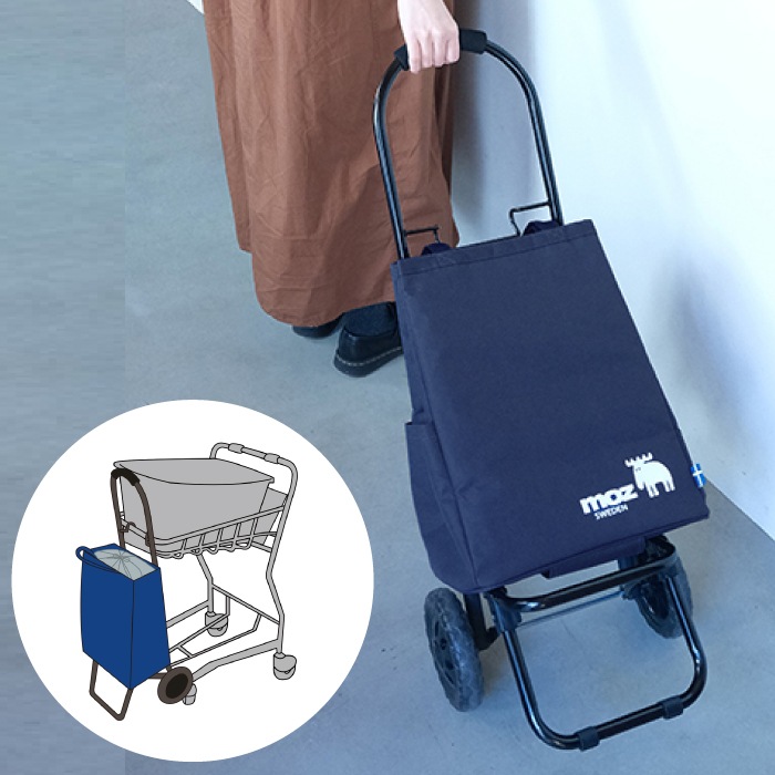 ショッピングキャリー トート型 22L お買い物カート 買い物バッグ ショッピングカート キャリーカート 折りたたみ 保冷 保温 大容量 2輪 エコバッグ レジ袋 クーラーバッグ キャリーバッグ