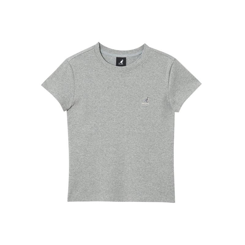 ウーマンズ デイリー Tシャツ 2845 メランジグレー