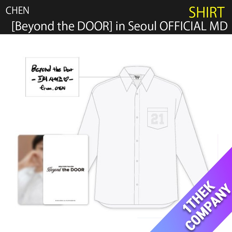 [購入金額特典]（SHIRT） 2024 CHEN FAN-CON [Beyond the DOOR] in Seoul OFFICIAL MD