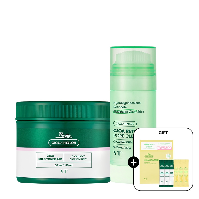 Qoo10] VTコスメティックス 【2種セット】CICA毛穴ケアセット : スキンケア