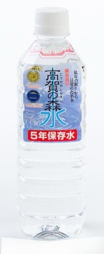 高賀の森水5年保存水 500ml×24本