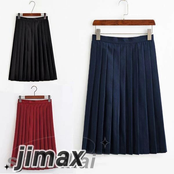 プリーツ スカート 女子 高校生 中学生 スクール スカート セーラー服 制服 学生 フォーマル プリーツ 無地 シンプル 衣装 お受験 卒業式 学園祭 ミニスカート ボトムス ショートスカート S