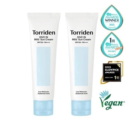 トリーデンダイブイン 無機自車 マイルド 日焼け止め 60ml X 2