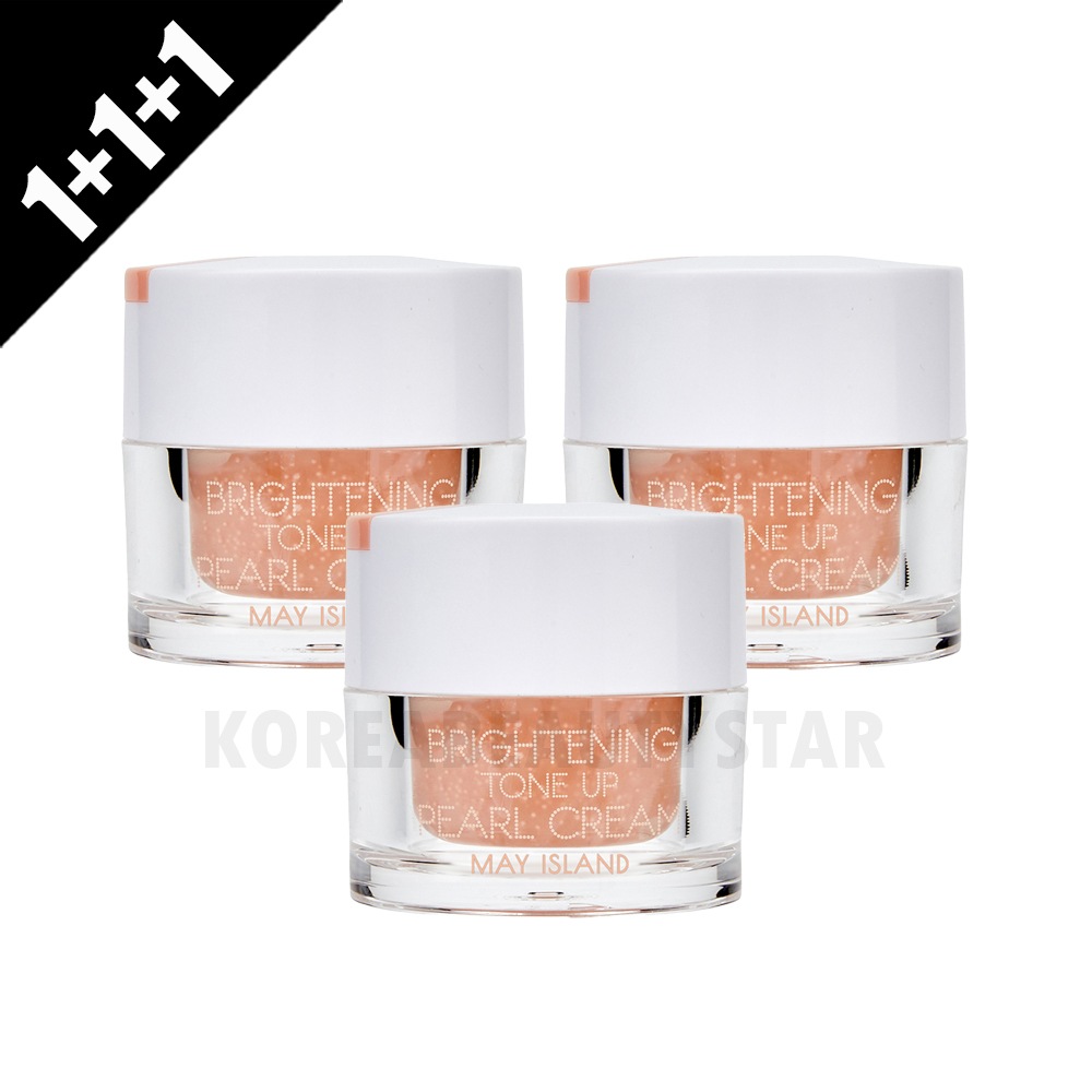 [1+1+1]ブライトニング トーンアップ パールクリーム 30g*3個
