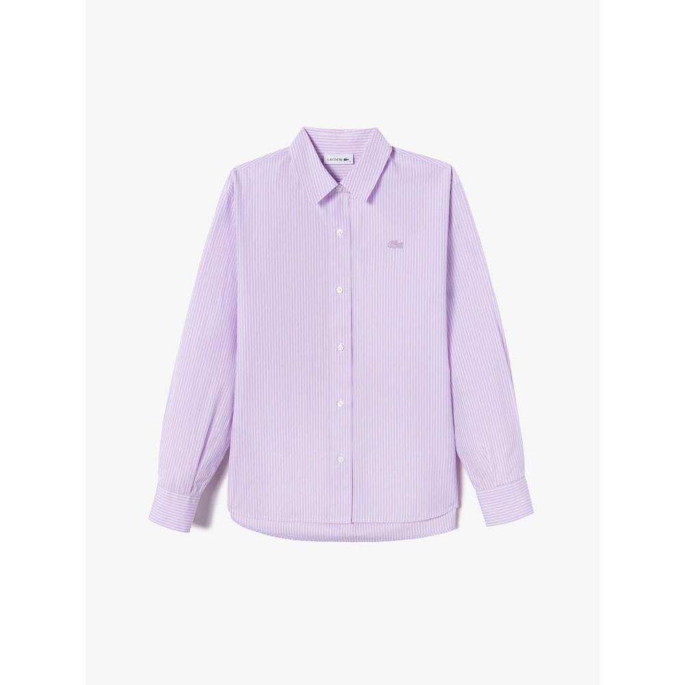 LACOSTE 女性用リラックスフィットポプリンシャツ CF579E-55G I1M Q2NCF579E-55GI1M 22,917円