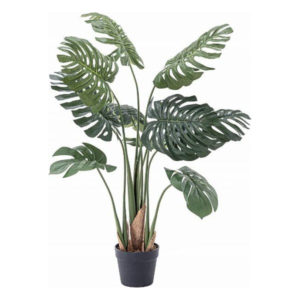 フェイクグリーン モンステラ 約W56×D56×H100 GRN-11