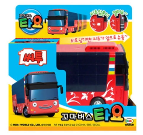 Qoo10] ちびっこバス タヨ ミニカー : おもちゃ・知育