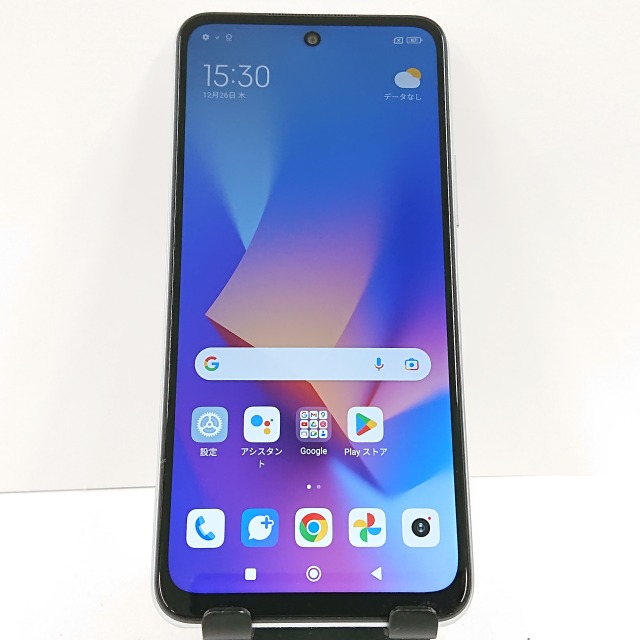 Redmi Note 10 JE XIG02 au クロームシルバー 送料無料 本体 c09306