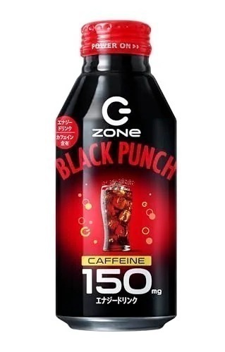ZONe(ゾーン) HYPER ZONe ENERGY BLACK PUNCH エナジードリンク 炭酸飲料 400ml×24本