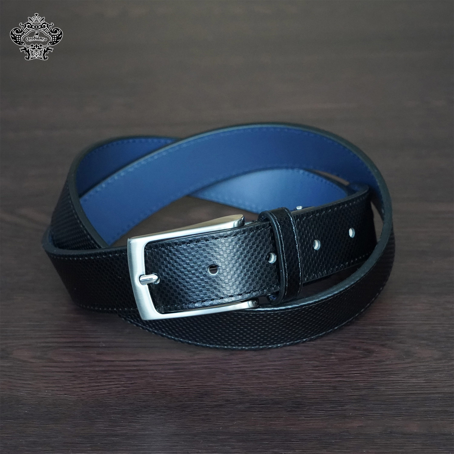 オロビアンコ Orobianco ベルト レザーベルト ビジネス メンズ 本革 当社限定 BELT ブラック 黒 ORB-010100IN
