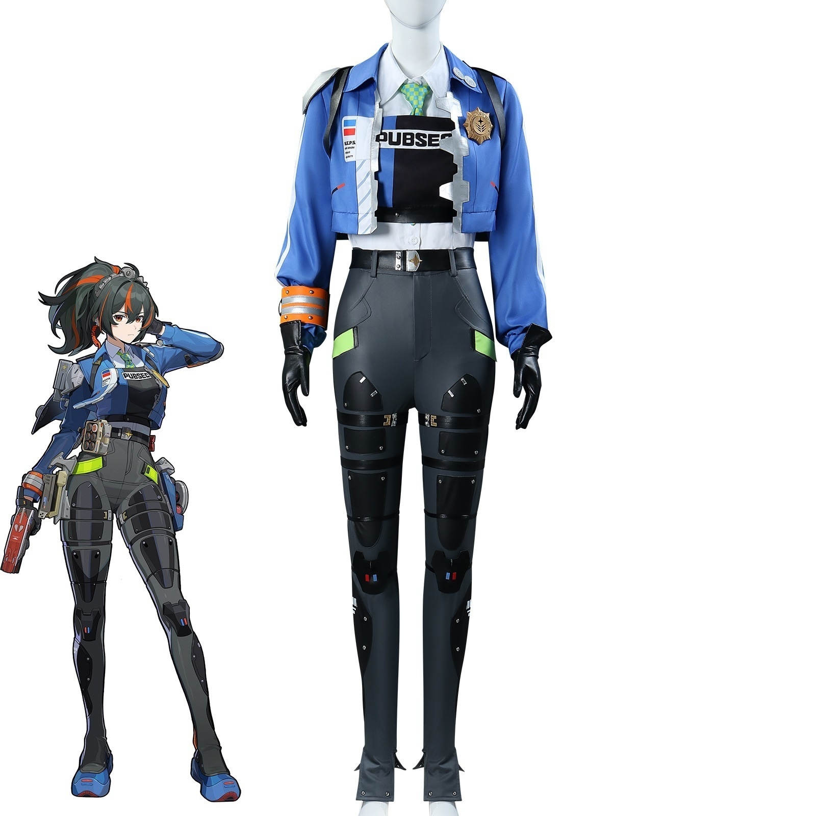 【人気爆売れ】絶区零cos コスプレ コスチューム秩序部刑務官組部下分隊長朱鳶コスプレ にじげんいしょうコスチューム