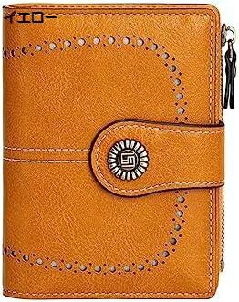 【20%OFFクーポン】財布 レディース 三つ折り 小さい ファスナー ボタン コインケース 大容量 スキミング防止 多機能 カード入れ 小銭入れ コンパクト 取り出しやすい プレゼント おしゃれ シ