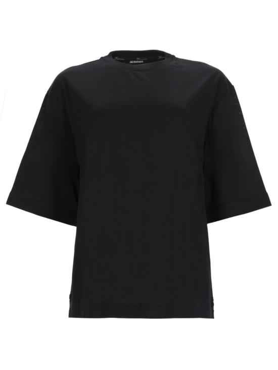 JACQUEMUS Women Tops TSW00588AJ0 0254990 BLACK