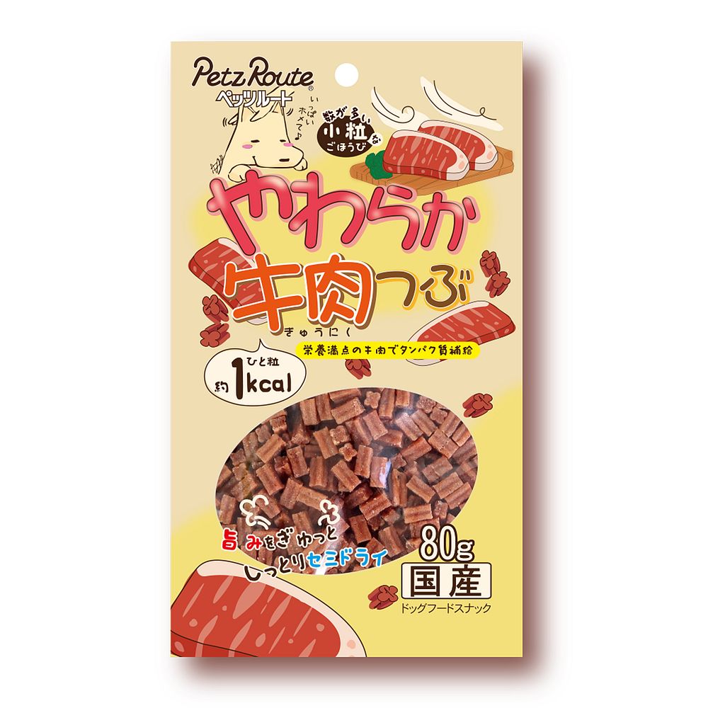 （まとめ買い）やわらか牛肉つぶ 80g [x16] 5,313円