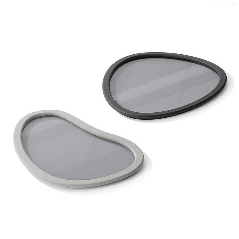 UMBRA ハブ サービングトレー2セット チャコール/グレー 210180151202