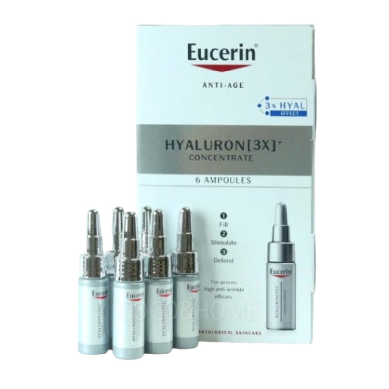 【6週間集中ケア／毛穴＆弾力サポート】 ヒアルロン酸3Xコンセントレート 5ml×6本セット／毛穴引き締め美容液／韓国スキンケア／高濃度ヒアルロン酸セラム