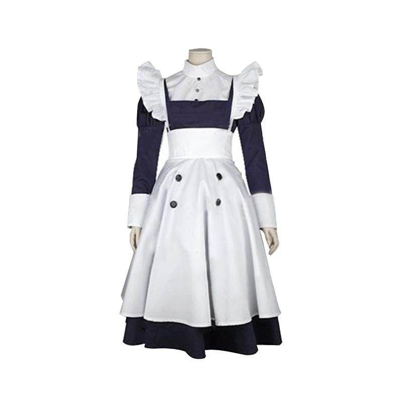 【即納】黒執事 メイリン コススーツ 下女装　メイド服 風 コスプレ衣装 イベント 演出服 変装 二次会 COS Cosplay