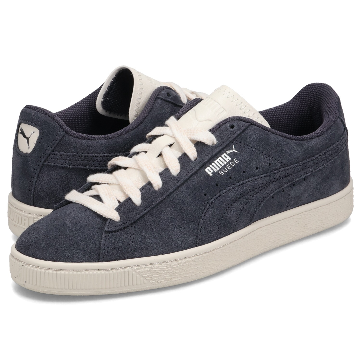 スウェード プレミアム スニーカー メンズ スエード ブラック 黒 398424