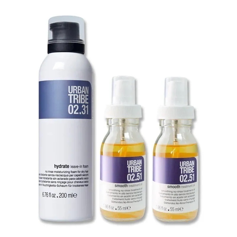 ハイドレートリーブインフォーム 200ml +スムーストリートメントオイル 55ml,2ea 洗い流さない トリートメント ヘアトリートメント ヘアオイル セット 韓国 人気 いい香り 大容量