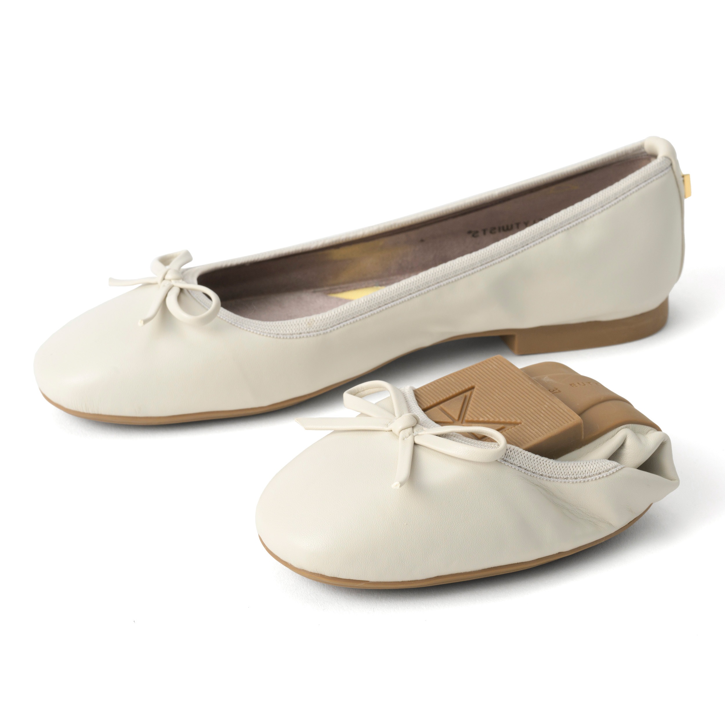 バタフライツイスト MELISSA (メリッサ) レディース ブラック 靴 携帯シューズ 折りたたみ 靴 スクエアトゥ