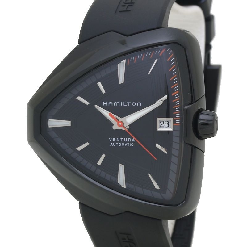 ベンチュラ エルヴィス80 H24585331 H245850 ステンレススチールxラバー メンズ /39920【中古】【腕時計】