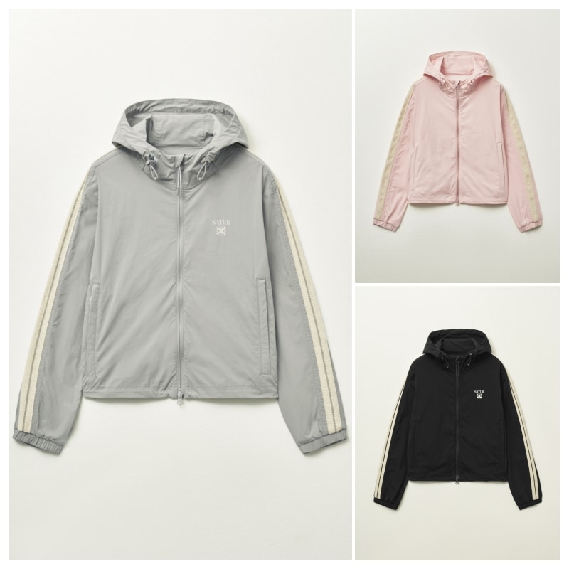 【SATUR】 (W) LAWTON PACKABLE WINDBREAKER : 3COLORS