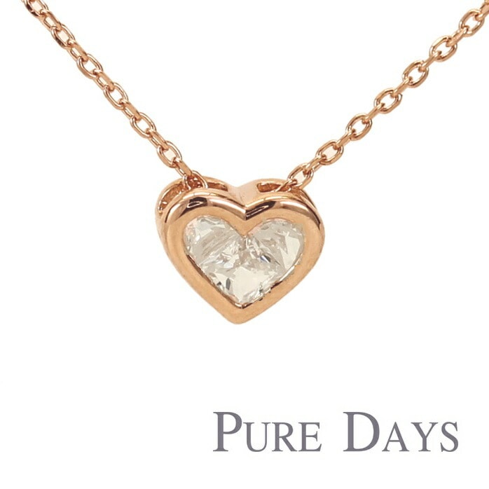 【即納】ピュアデイズ レディース スイートハートプチ ネックレス PURE DAYS PDP-014 シルバー 925 アクセサリー シルバー ジュエリー ブランド アクセ