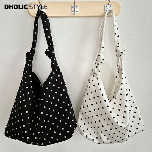 ノットハンドルドットバッグ・p677068