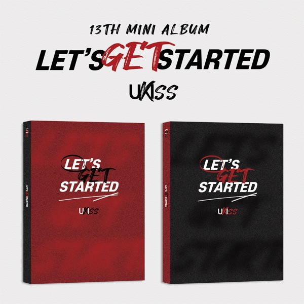 (Set/Album 2 Ver.) U-Kiss - 13th Mini Album LET’S GET STARTED 4,874円