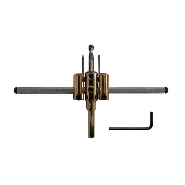 スターエム ダイヤ自在錐ロングバー付 30mmX200mm 先端工具 木工アクセサリ フリーカッター スターエム