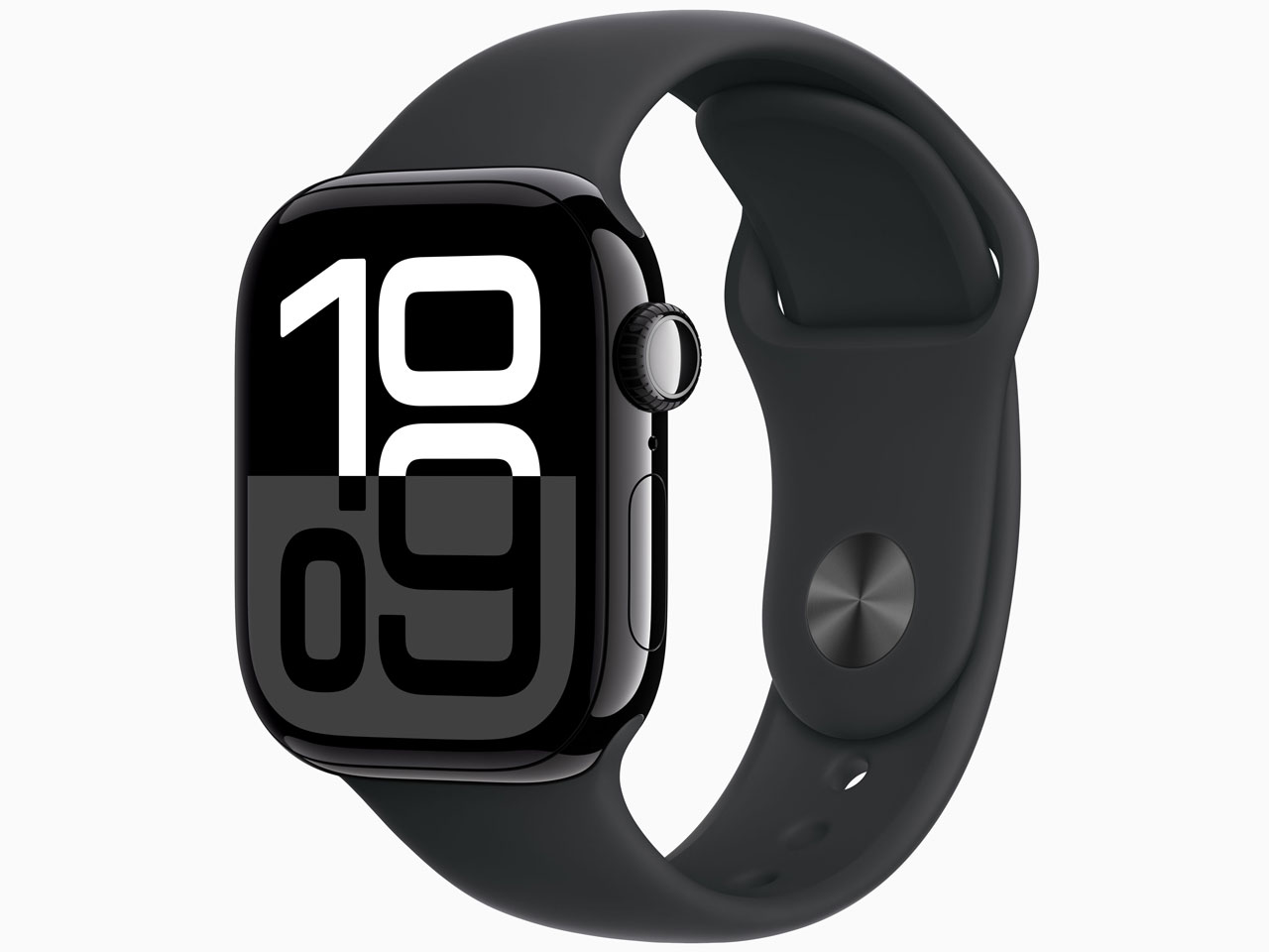 「新品」Apple Watch Series 10 GPSモデル 42mm MWWF3J/A [ジェットブラック・ブラックスポーツバンド M/L]