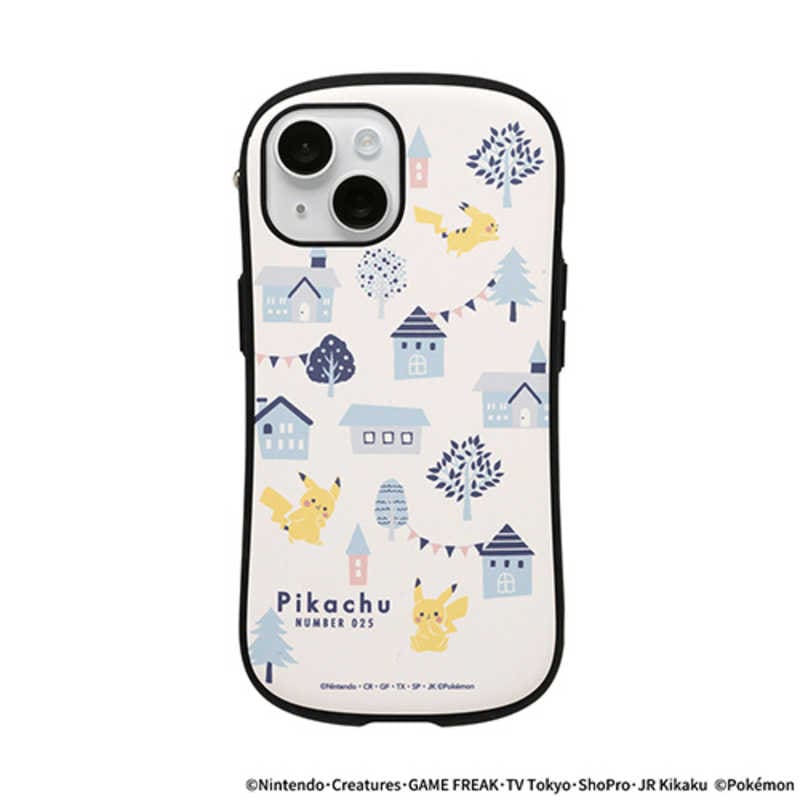HAMEE　［iPhone 15/14/13専用］ポケモン iFace First Class MagSynqケース iFace ホワイト　41-185685