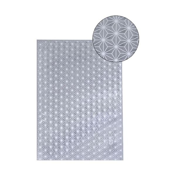 明和産商 バリアー性 和柄印刷三方袋 BX-1420H 麻の葉 140x200mm（3000枚）