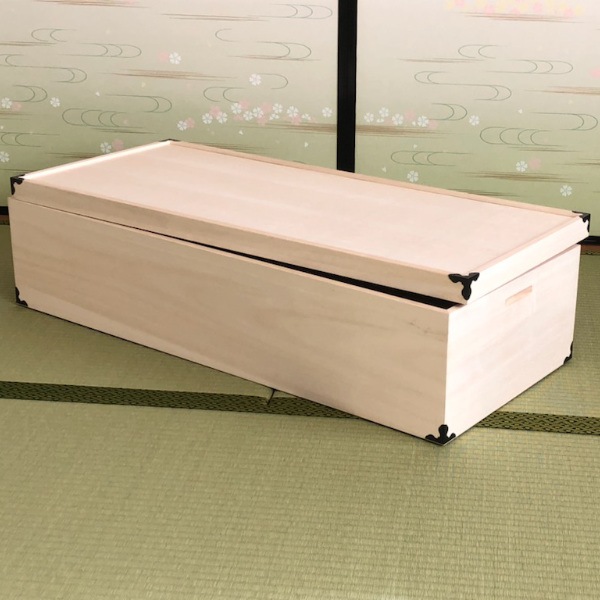 衣装ケース 総桐 衣裳箱 セミロング 1段 日本製 幅95.5cm