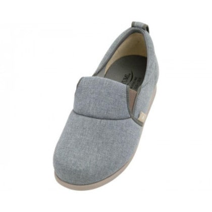 ゆったり簡単スリップオン 1043 LL グレー 410235 W2378