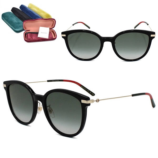 サングラス GG1196SK-001 サングラス アジアンフィット メンズ レディース ユニセックス ブラック グレーグラデーション