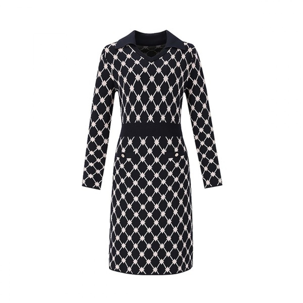 （フォレスト）パターンニットワンピース（SZ3OK80）