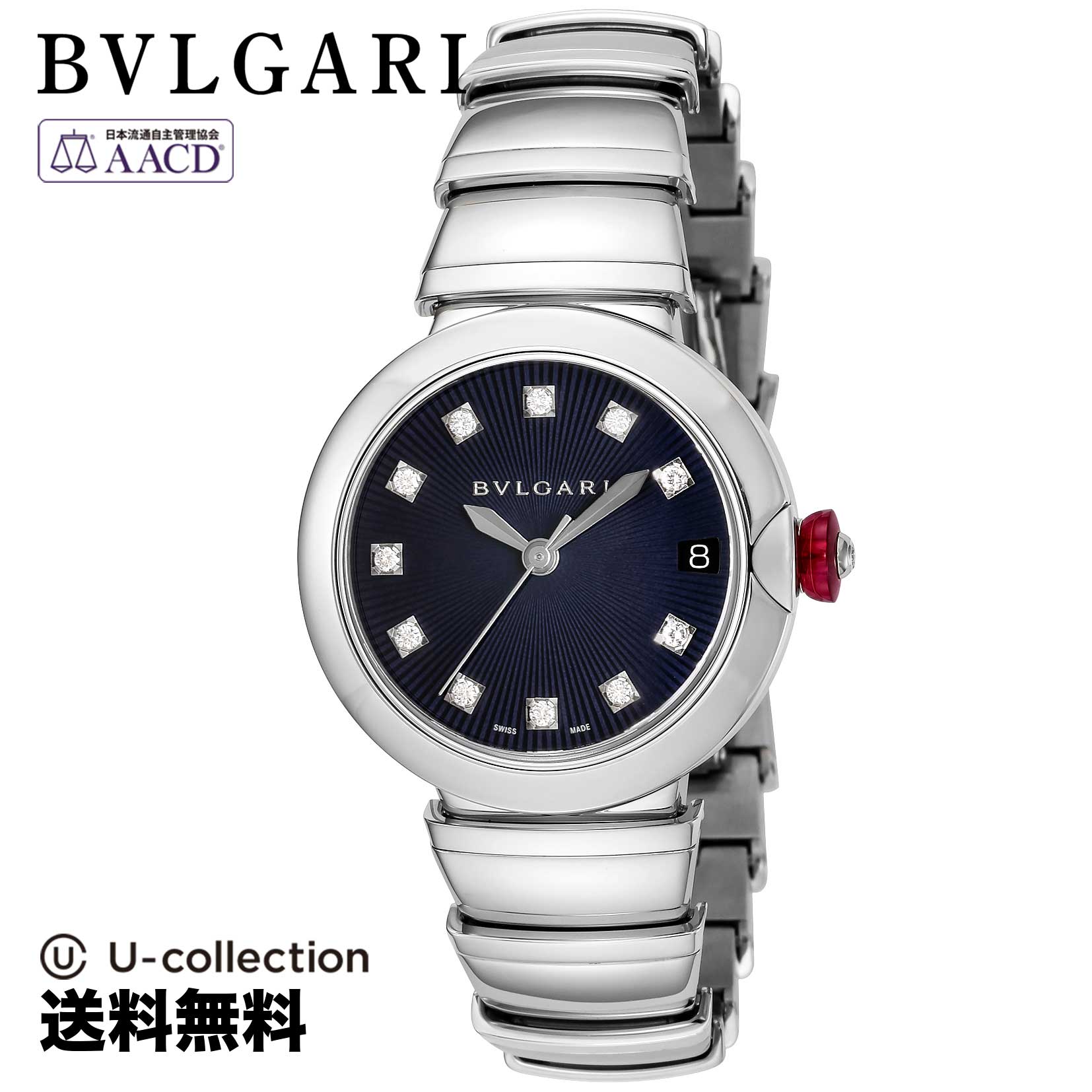 【腕時計】 BVLGARI(ブルガリ) LUCEA / ルチェア レディース ブラック 自動巻 LU33C3SSD/11 時計 ブランド