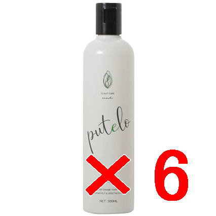 【送料無料】【正規品販売商品】プテロ putelo ／ プテロ AR シャンプー 300ml 【6個セット】／ スカルプシャンプー ／ 新鮮な植物エキスをたっぷり配合した生シャ