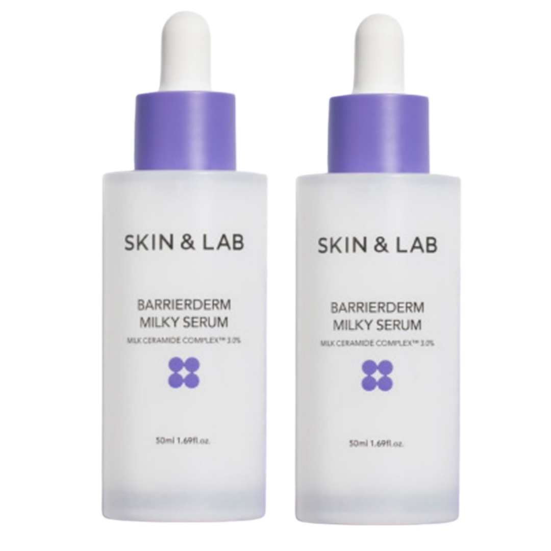 S*IN*LAB スキンアンドラップ バリアダム ミルキー セラム 50mLX2個
