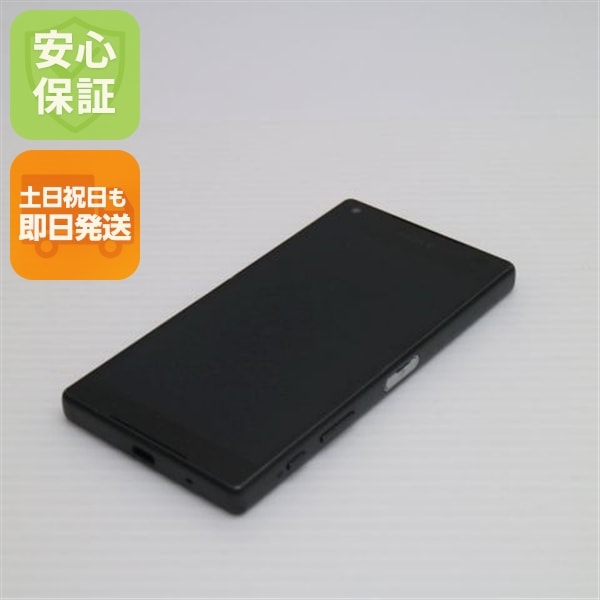 美品 SO-02H Xperia Z5 Compact ブラック スマホ 125