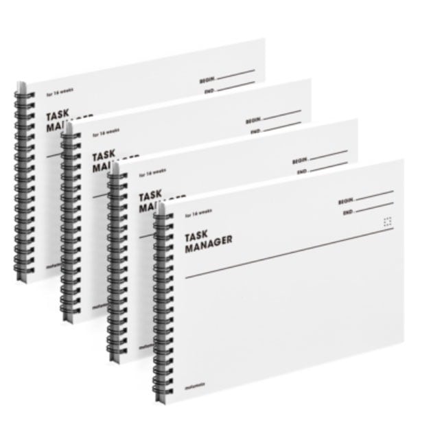 (16weeks プランナー 4p) オリジナルタスクマネージャー