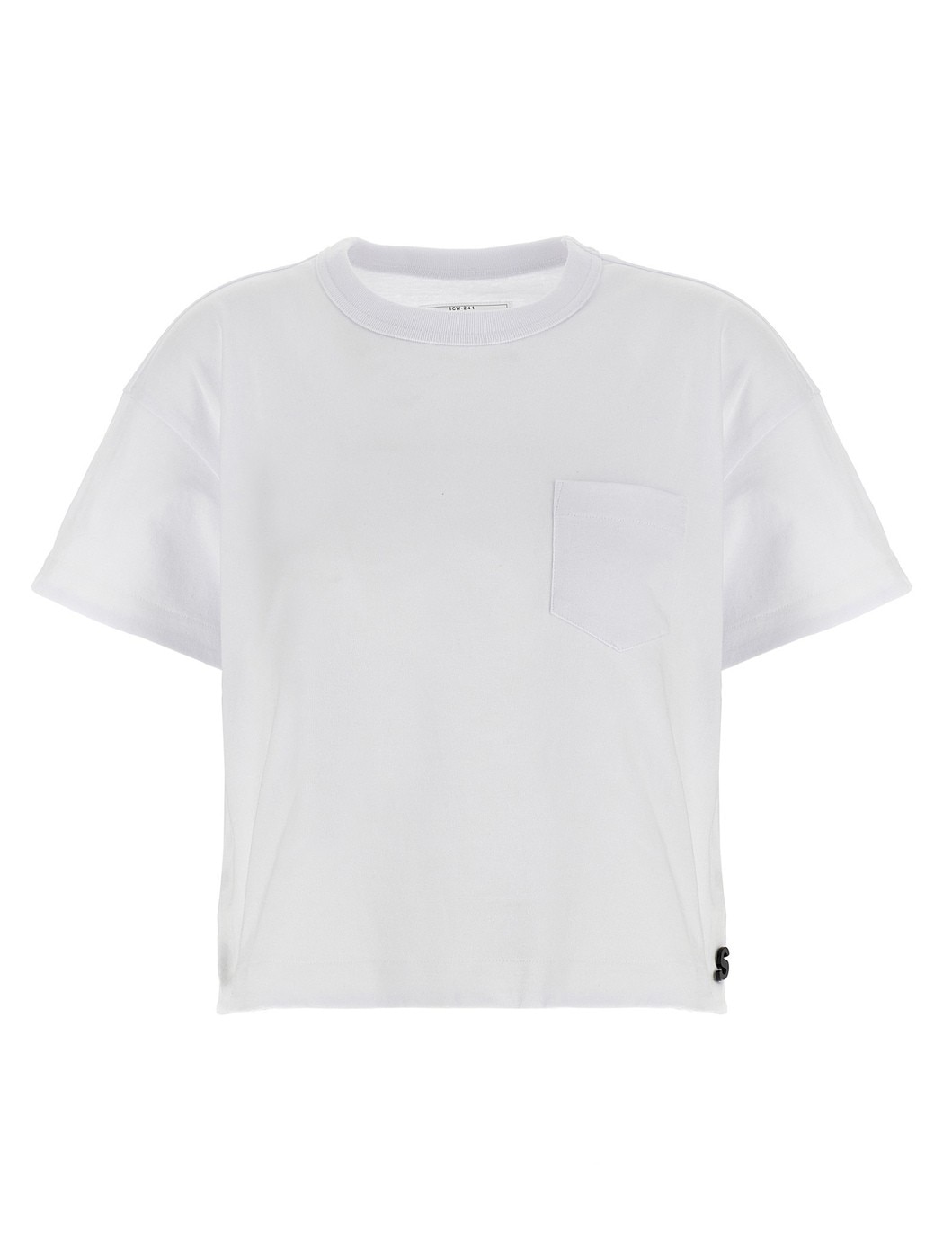 SCW241101 ホワイト 春夏2025 Tシャツ レディース ju