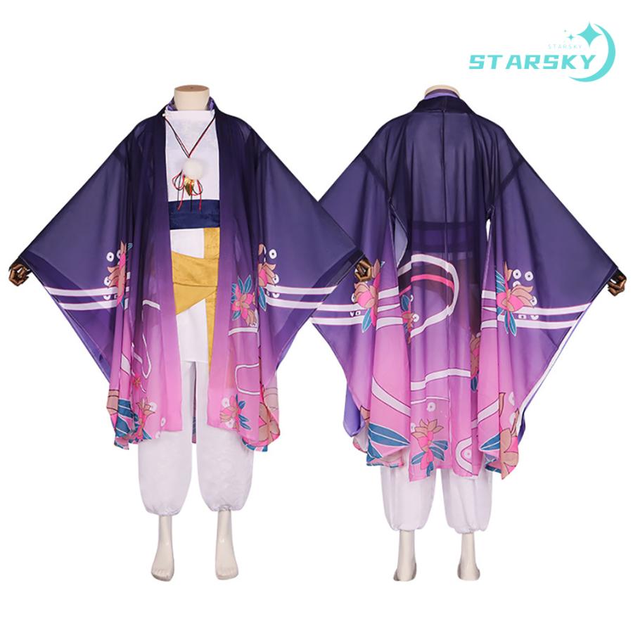 原神　放浪者　散兵　スカラマシュ 風　コスプレ衣装 コスプレ服　コスプレウィッグ　コスチューム　服 ハロウィン イベント