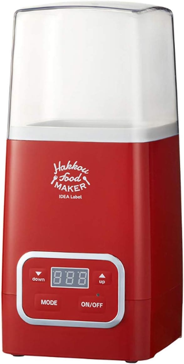 BRUNO 発酵フードメーカー レッド 計量カップ レシピ等付属 LOE037-RD