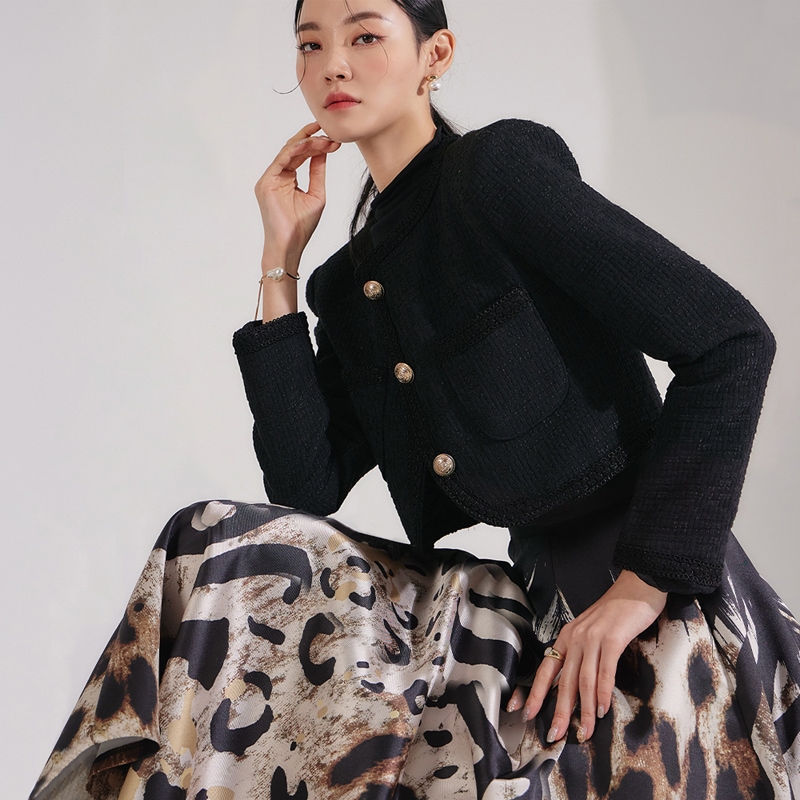 J1770 ツイード ボレロ ジャケット